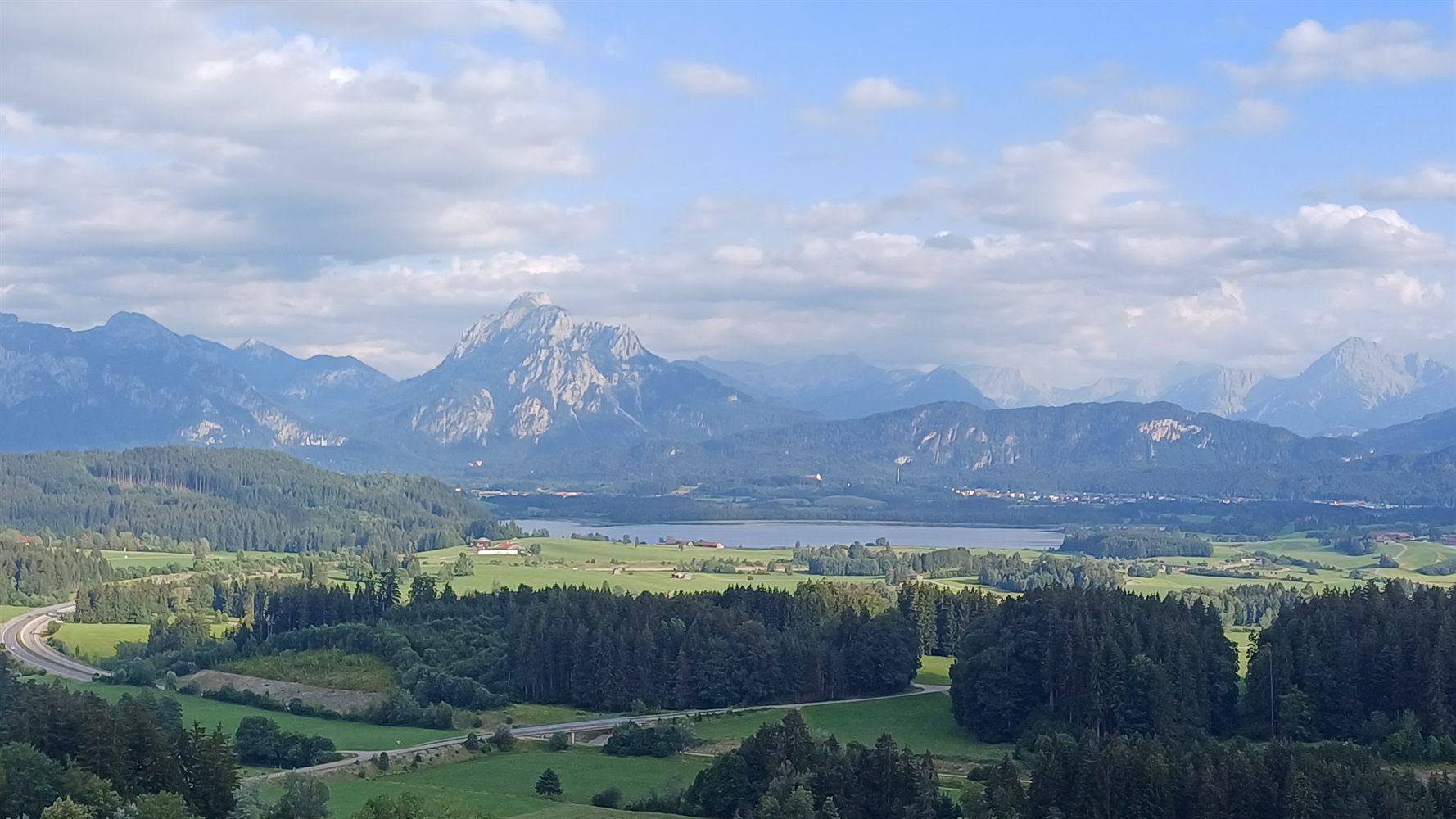 Schloss Neuschwanstein, S&auml;uling, Hopfensee